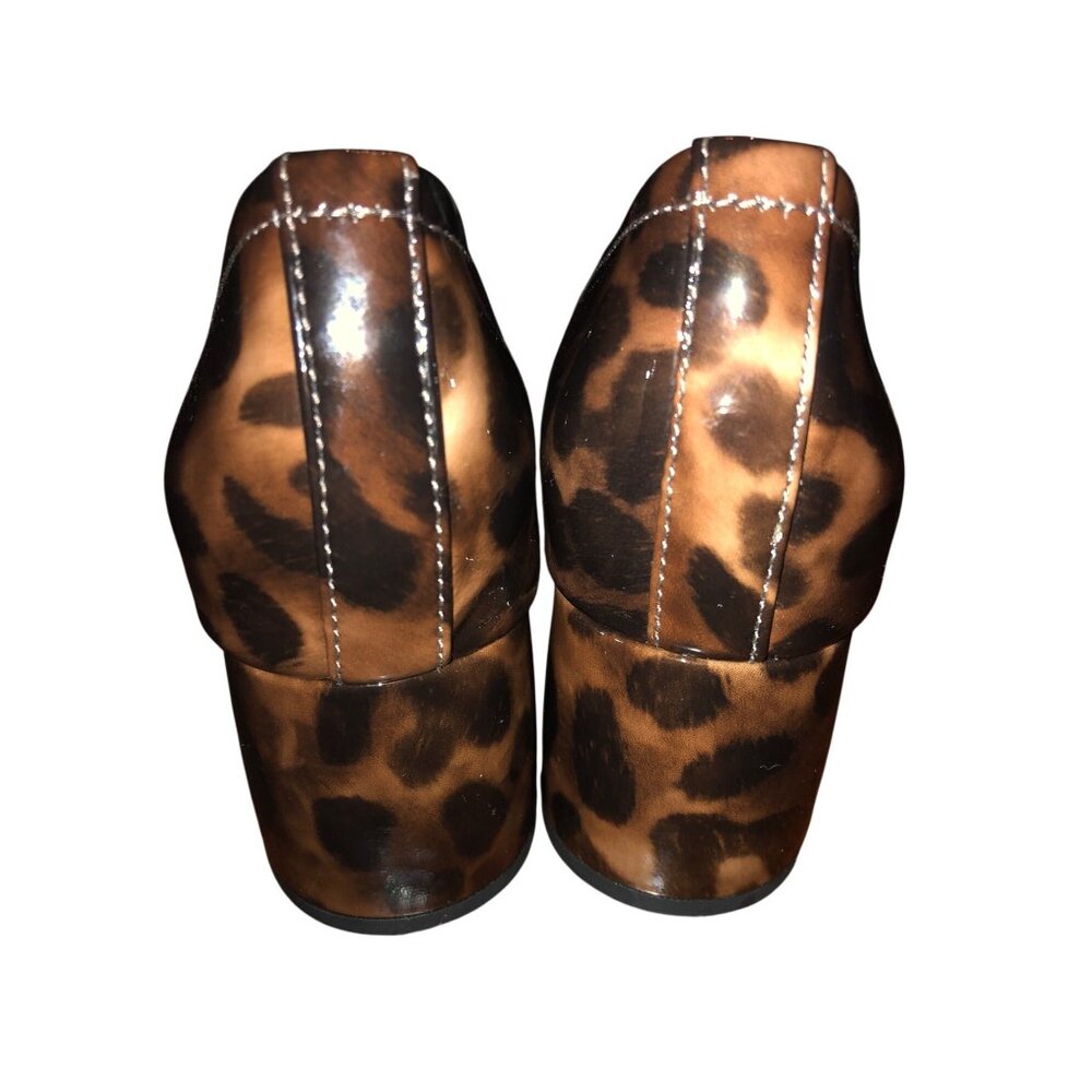 Leopard Print Block Heel Pumps By Vionic - Womens… - image 9